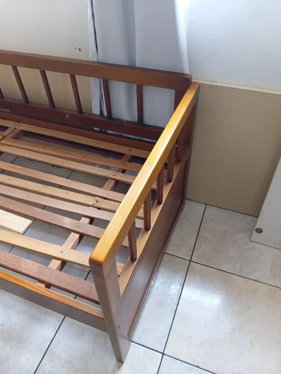 Cama de solteiro madeira maciça  - Foto 3