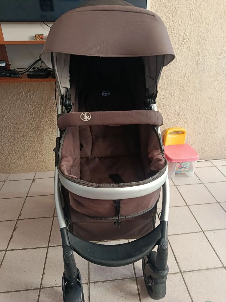 Carrinho de bebê + Moises CHICCO - valor negociável  - Foto 4