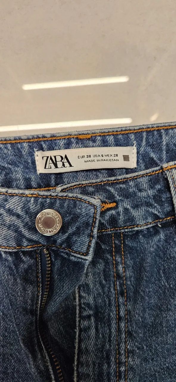 Calça jeans feminina ZARA - Foto 2