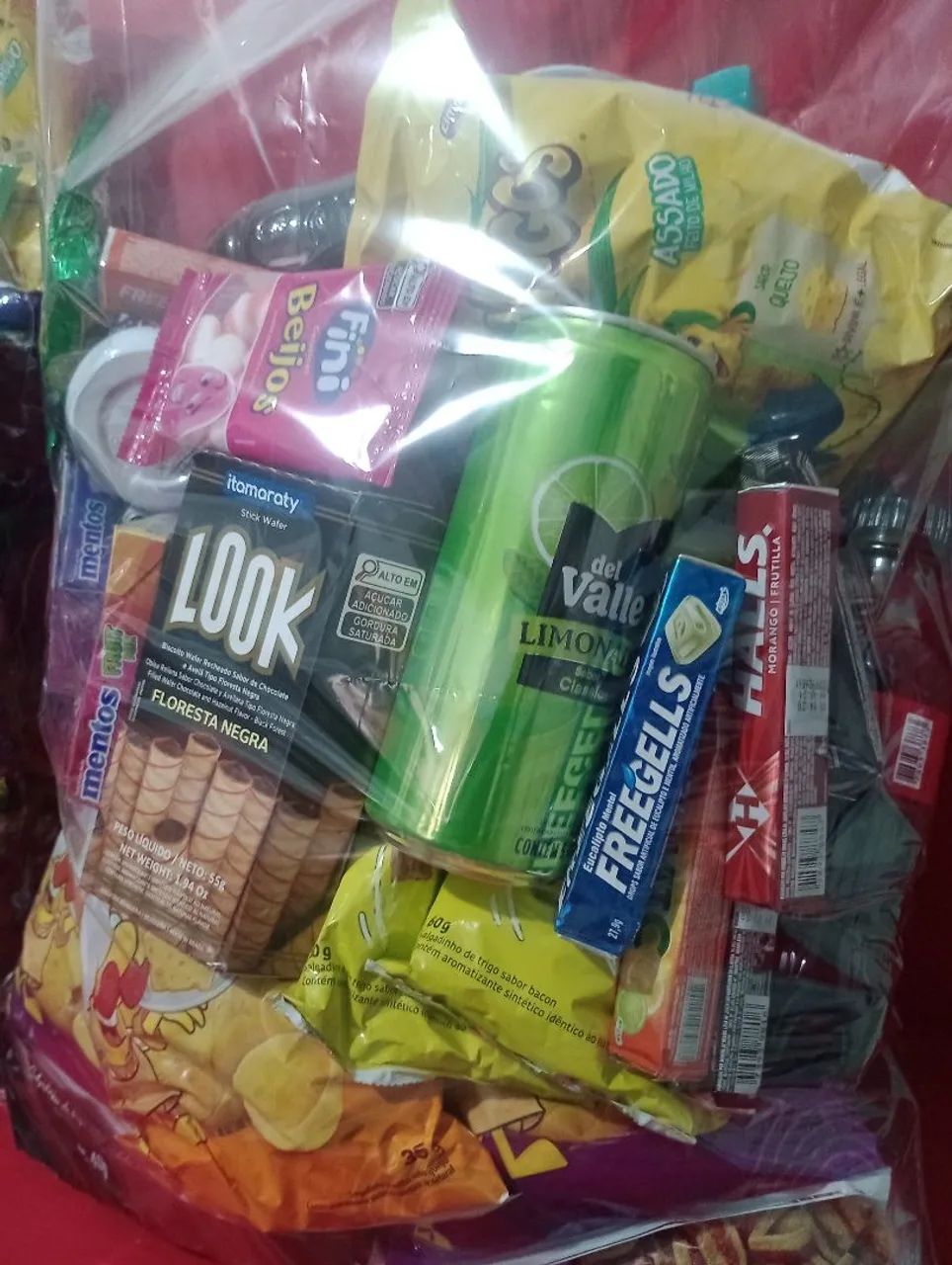 LANCHE DA ESCOLA BISCOITO E DOCES 