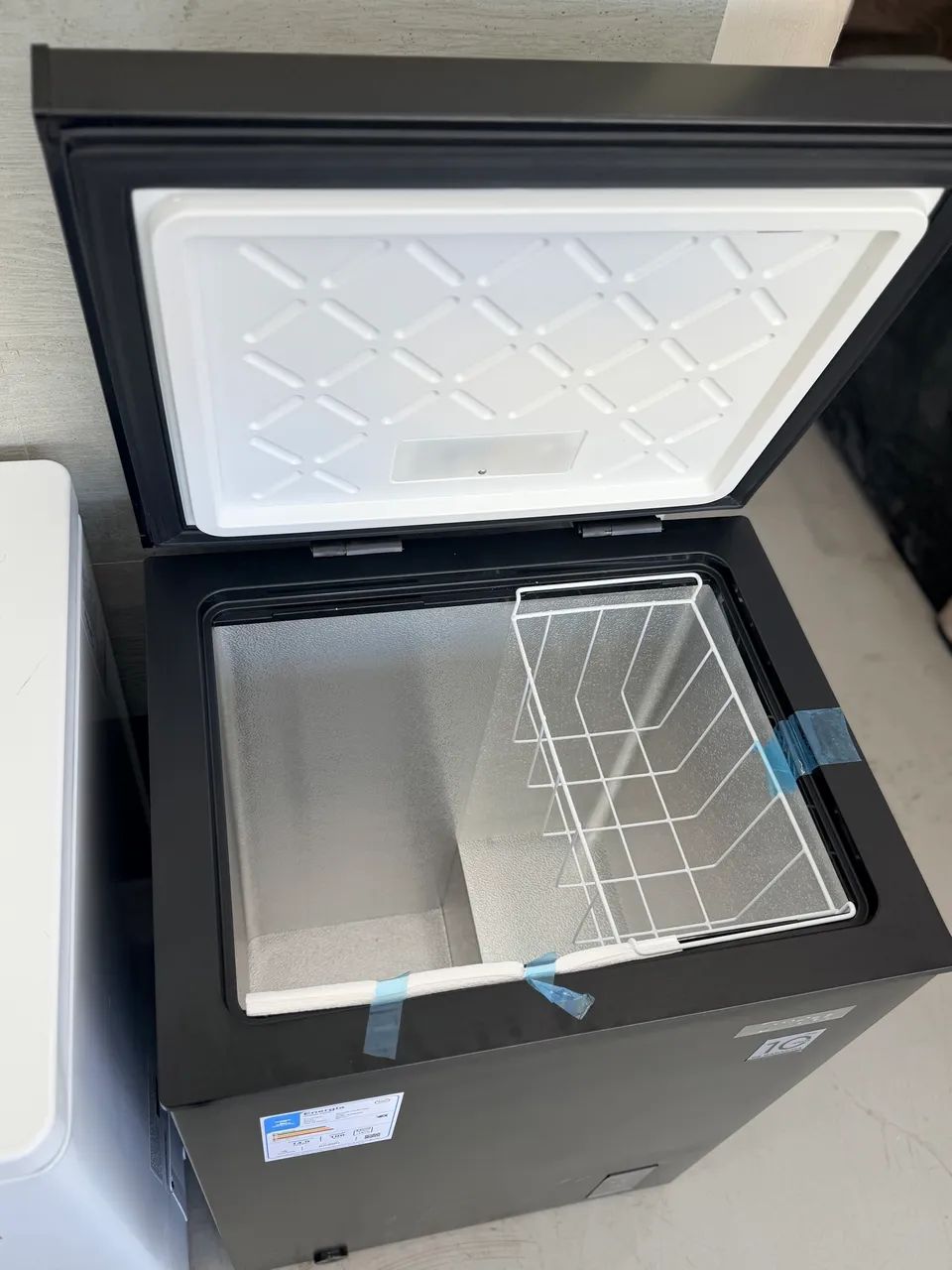 Freezer horizontal MIDEA 100L preto - bivolt  - Foto 3