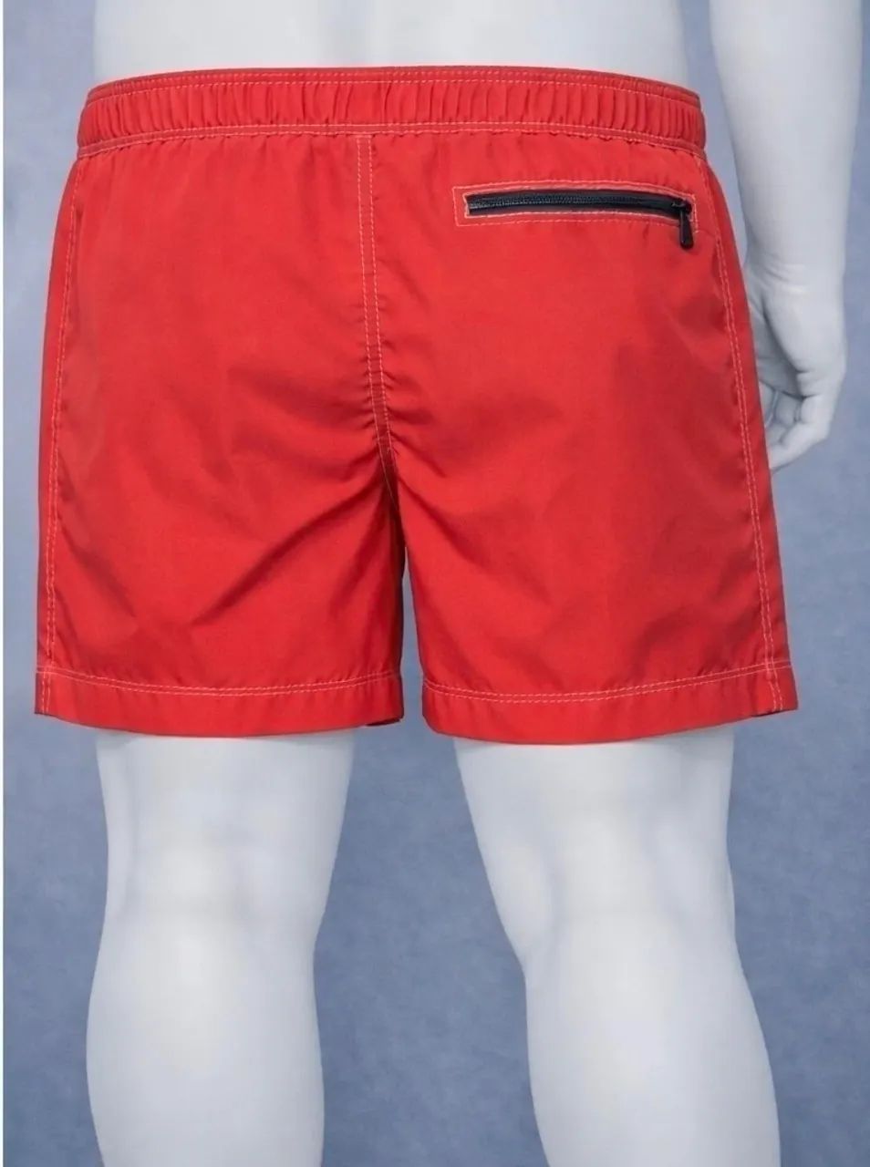 Short Praia Mauricinho High - Vermelho   - Foto 2
