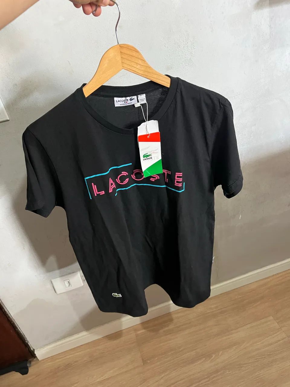 Camisa lacoste algodão - Foto 2