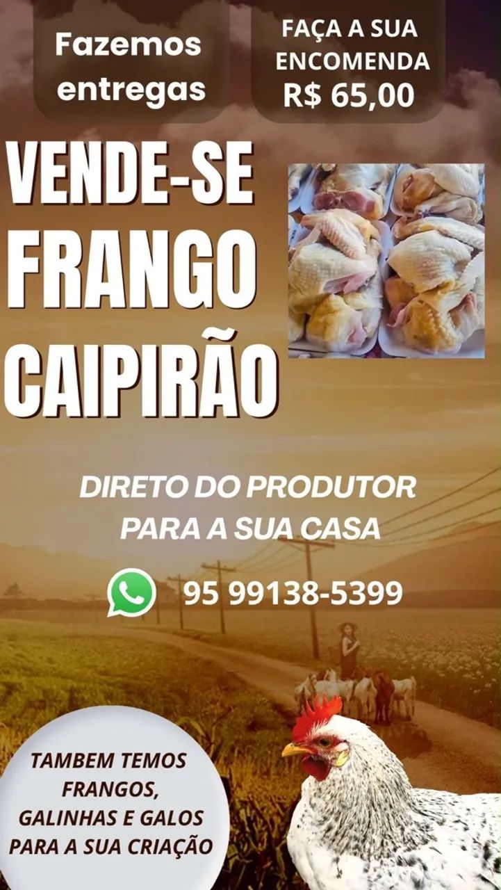 Galinha/ frango caipirao 