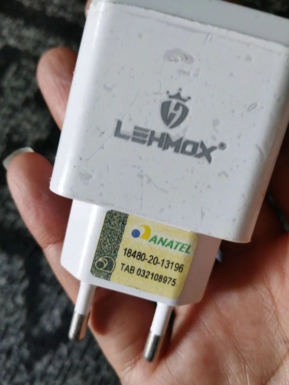 carregador lehmox tipo c branco - Foto 2