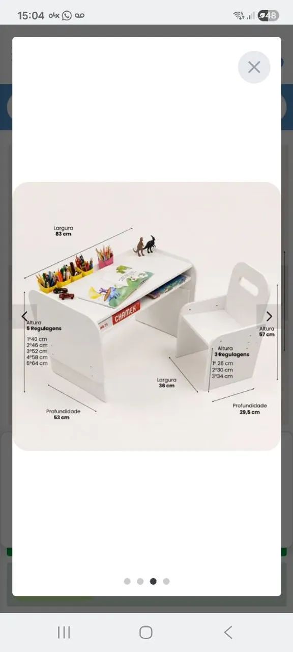 Mesa evolutiva infantil - Foto 5