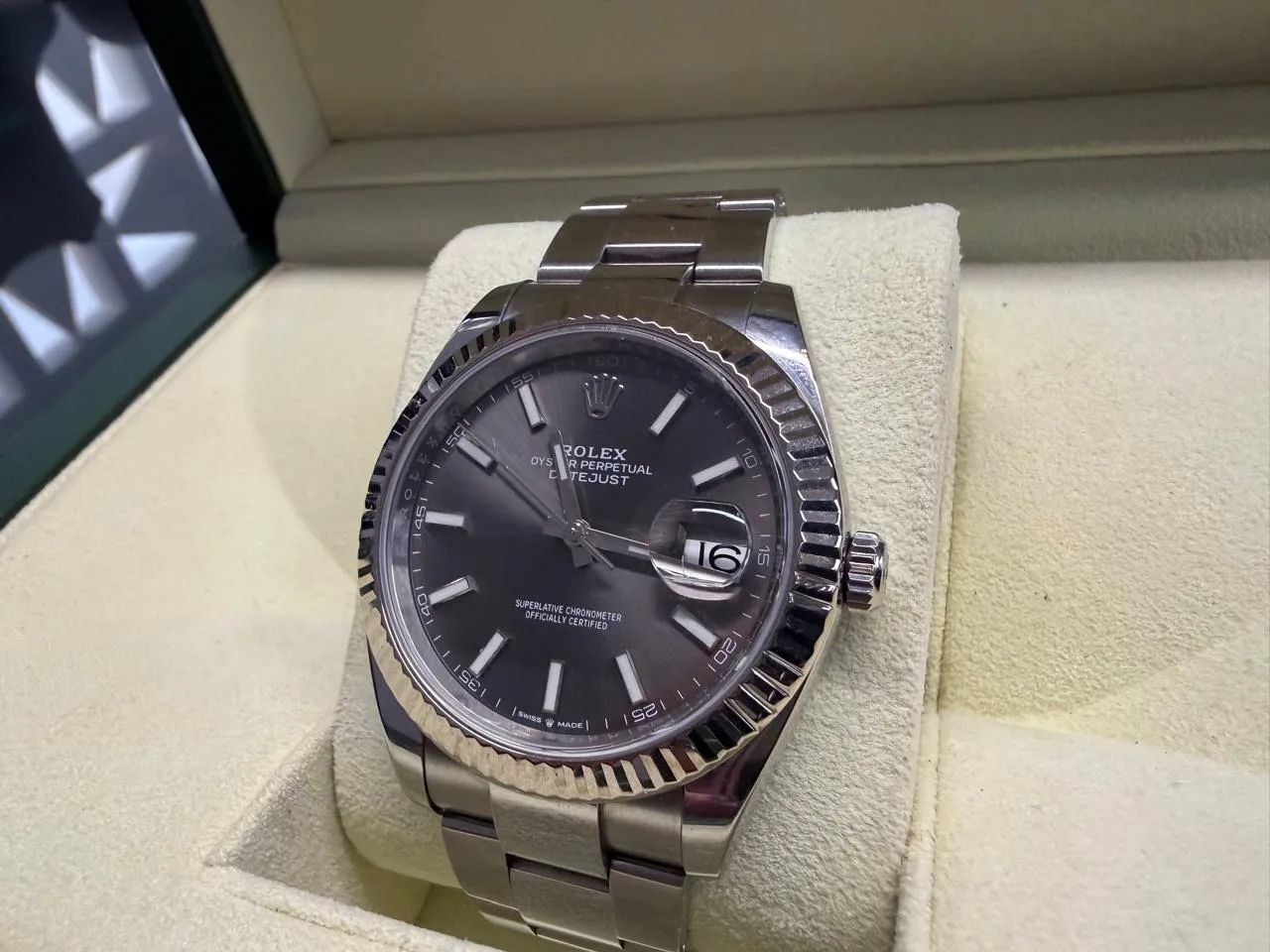 ROLEX DATEJUST 41mm 2019 COMPLETO - Foto 4