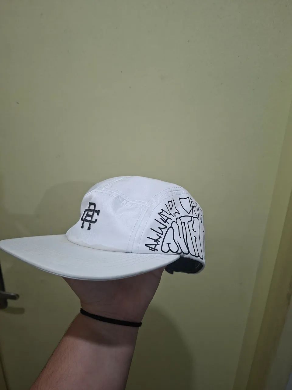 Boné aba reta branco - Foto 2
