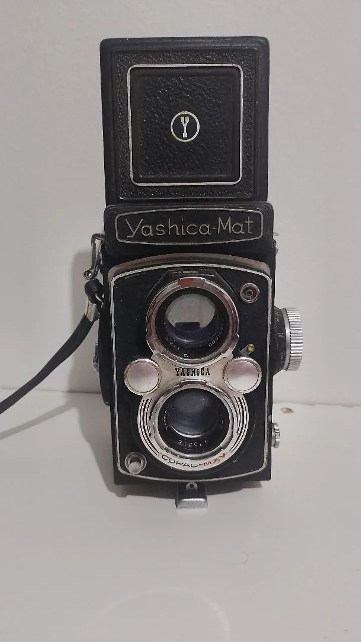 Câmera TLR Yaschica-Mat Copal-MXV Funcionando Perfeitamente 