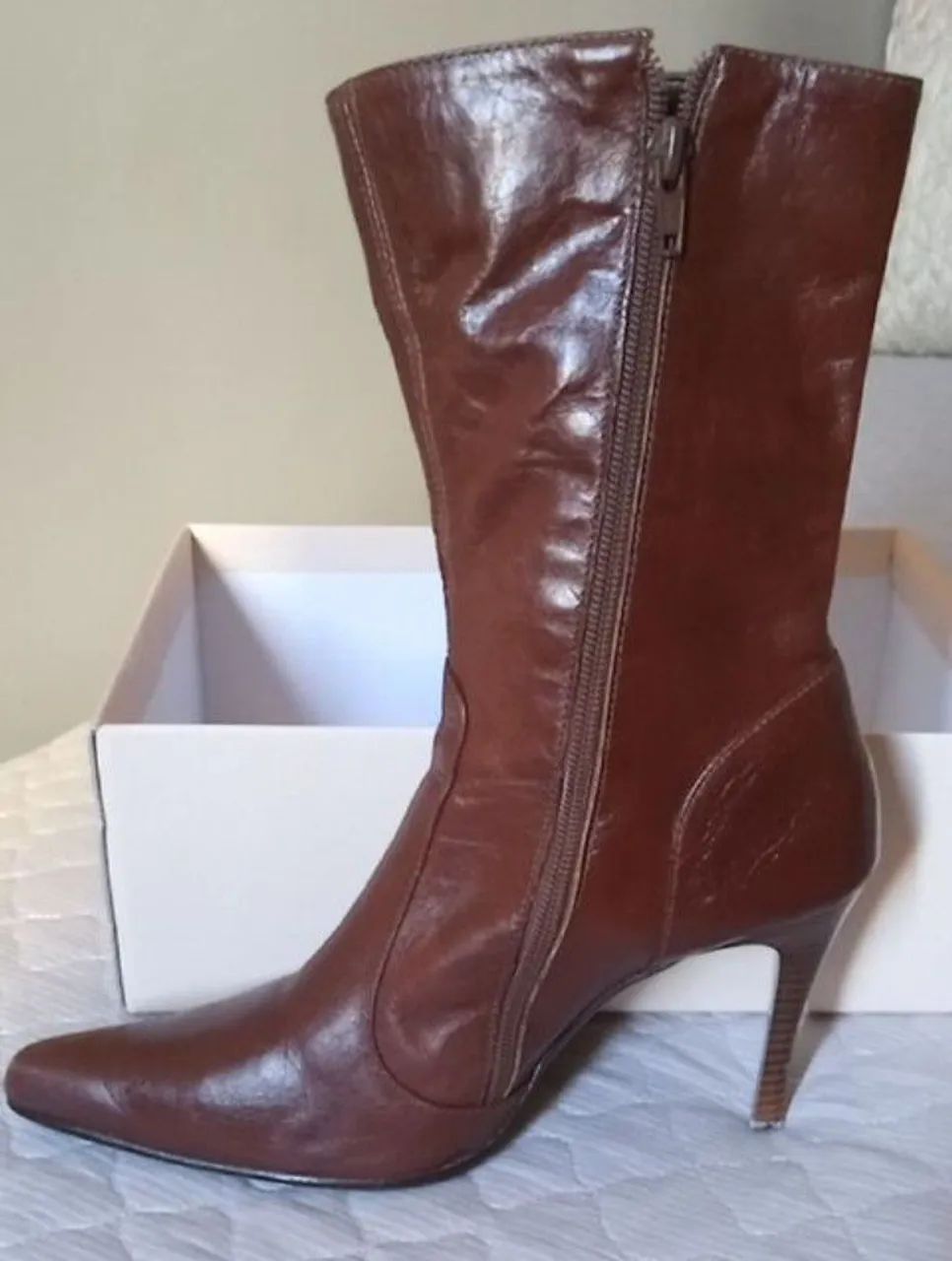 Bota de couro legítimo - Foto 2