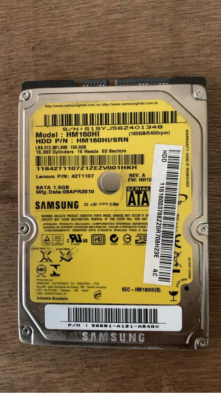 HD Notebook 160GB - W10 22H2 - Foto 3