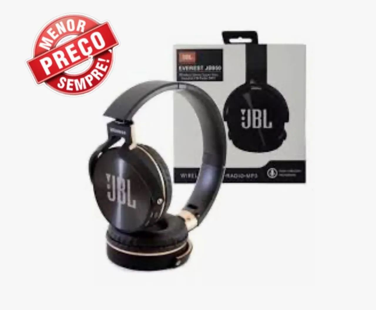 Fone bluetooth de arco