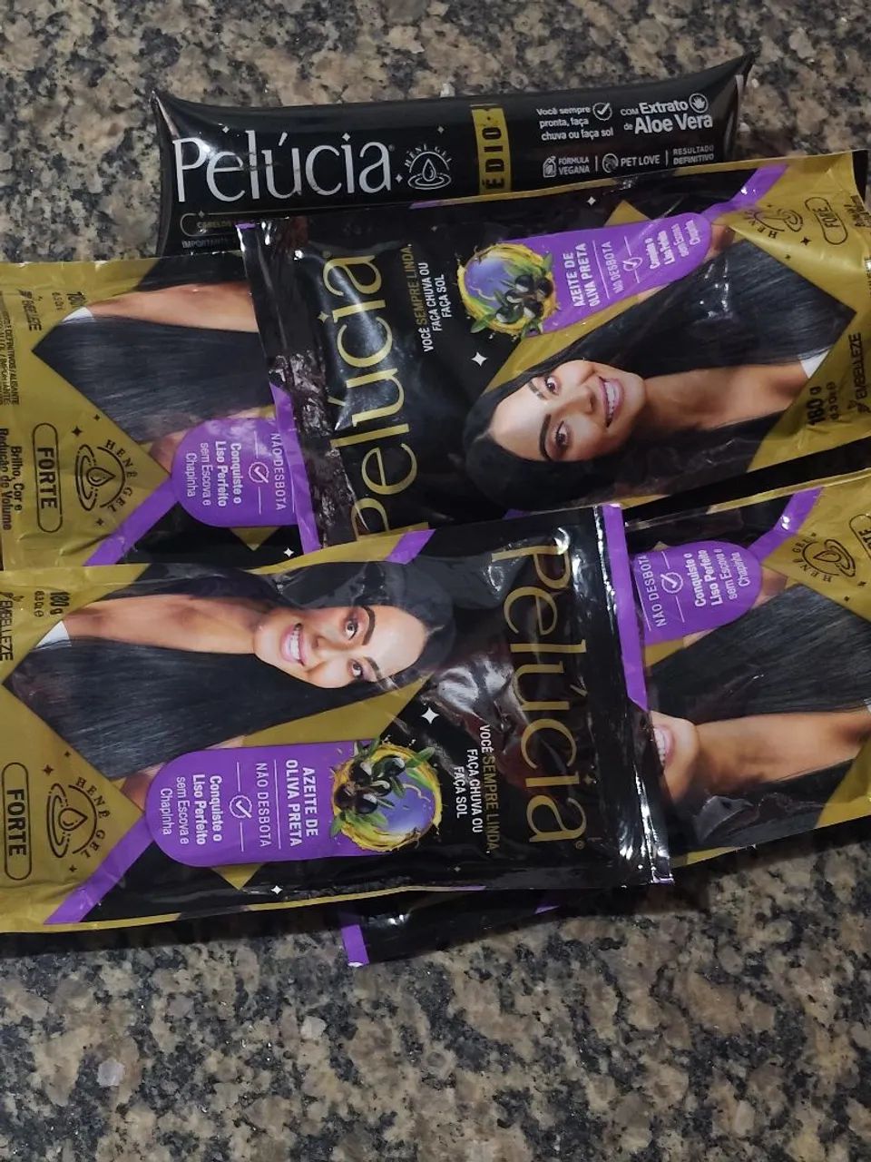 Kit de Henê pelúcia em gel 