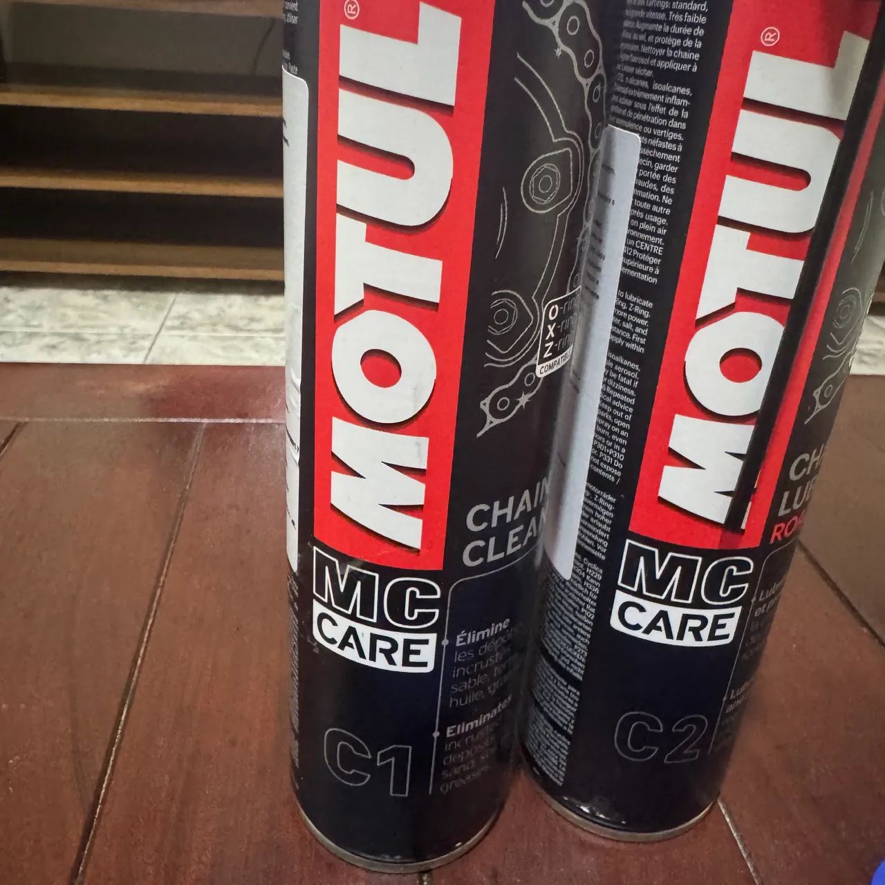 Kit Motul C1 e C2 + Escova para Corrente Novo - Foto 2