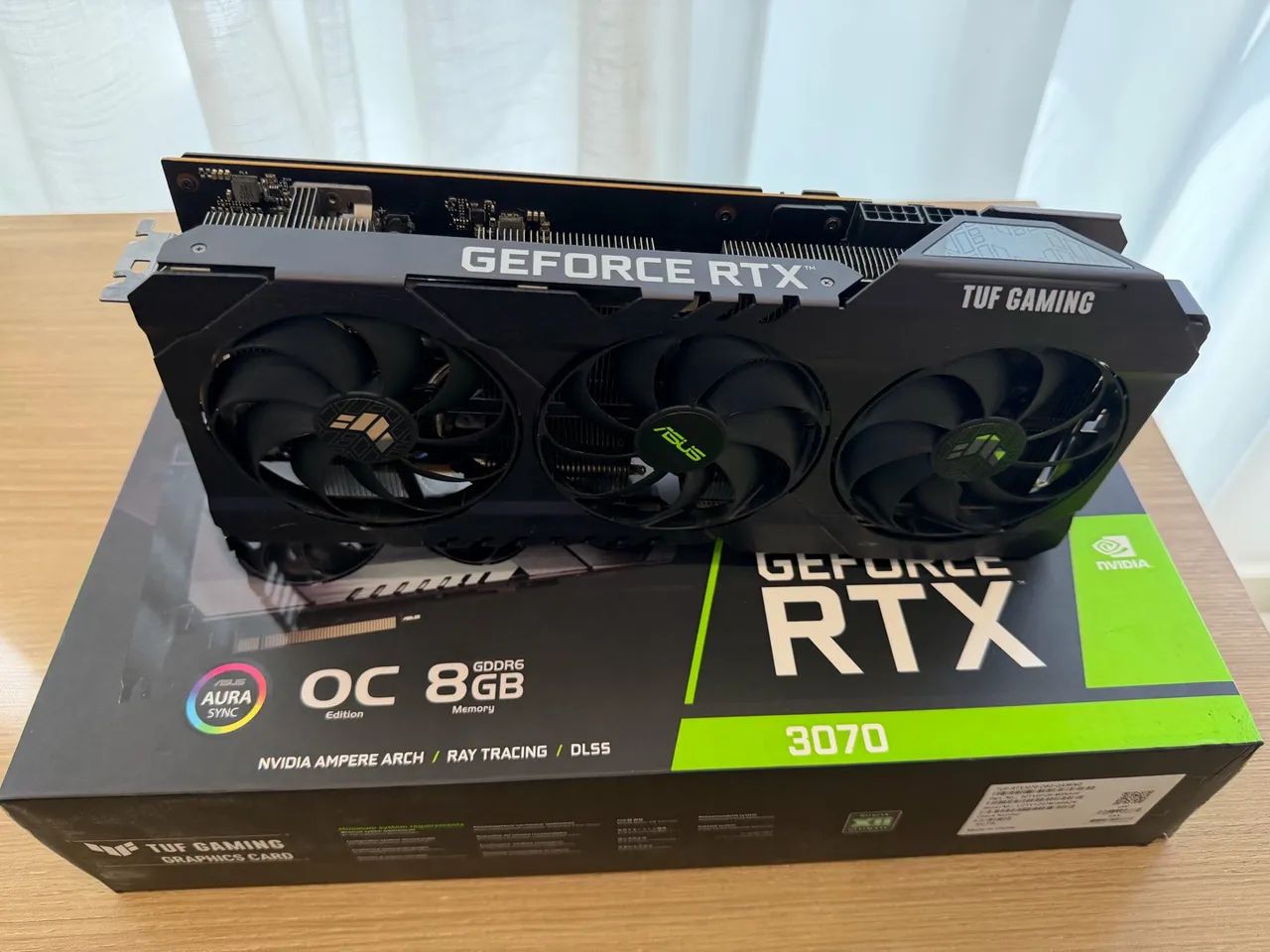 RTX 3070 Asus TUF 8GB - Foto 2