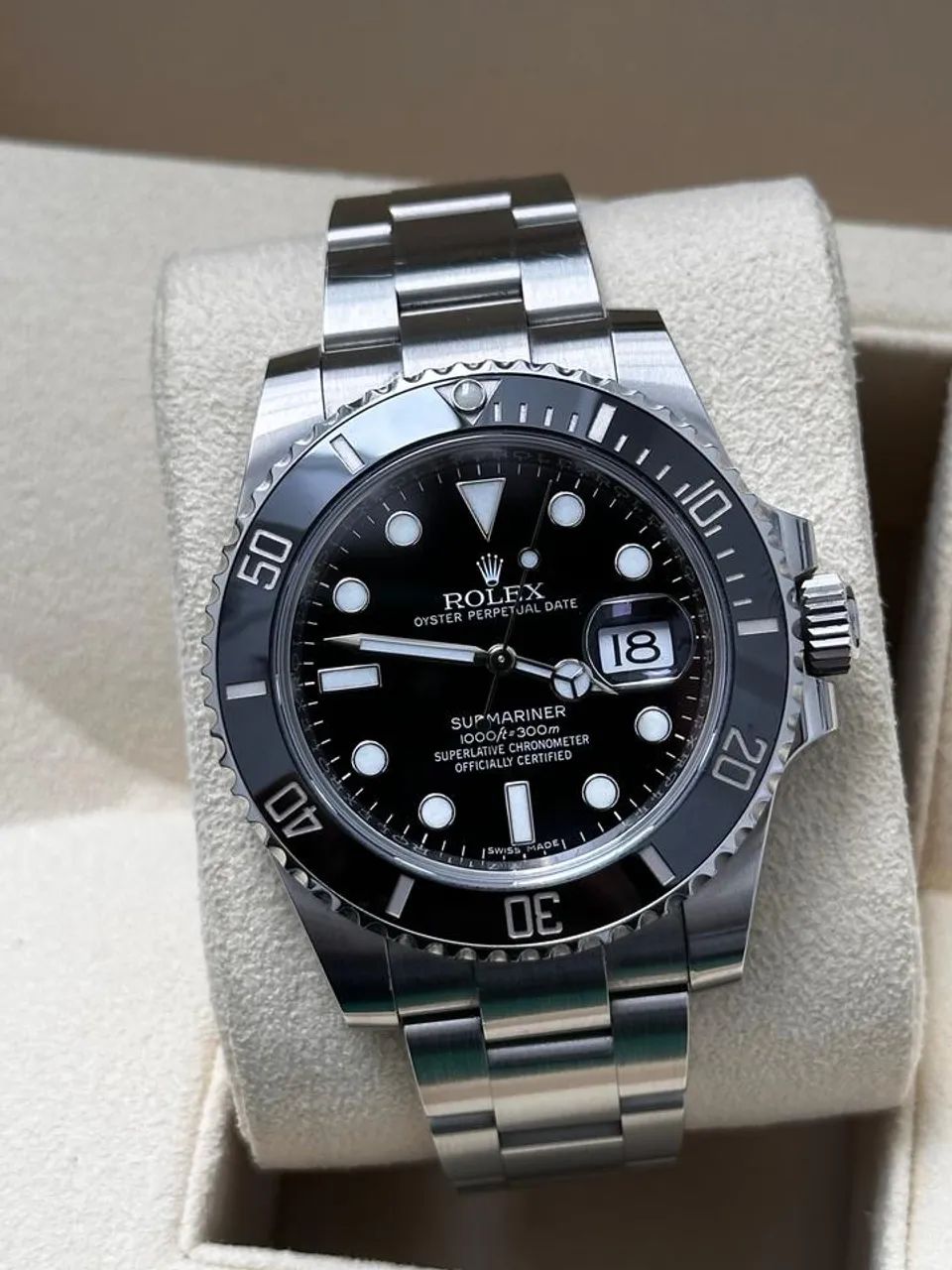 Rolex Submariner Black Cal. 3235 Eta Super Clone Automático - Foto 2