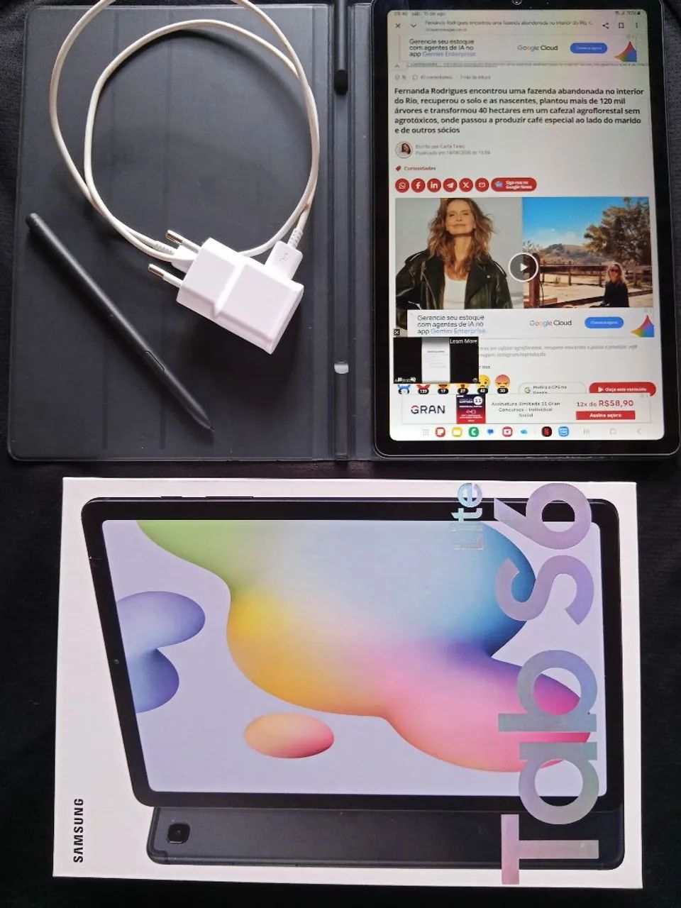 Tablet Samsung Galaxy S6  - Foto 5