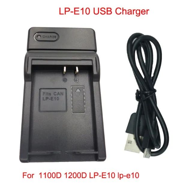 Carregador Usb para Baterias Canon Câmeras Nb-2L Lp-E6 Lp-E8 Nb-13L Lp-E10 Lp-E6Nh Bp-511 - Foto 6