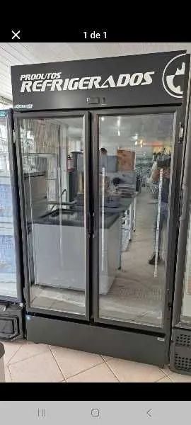 Ac Expositor refrigerador visa cooler 2 portas 