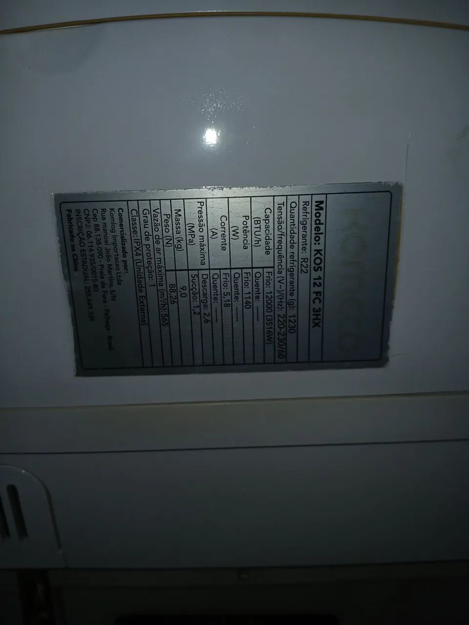 Ar Condicionado split 12.000btus usado - Foto 3