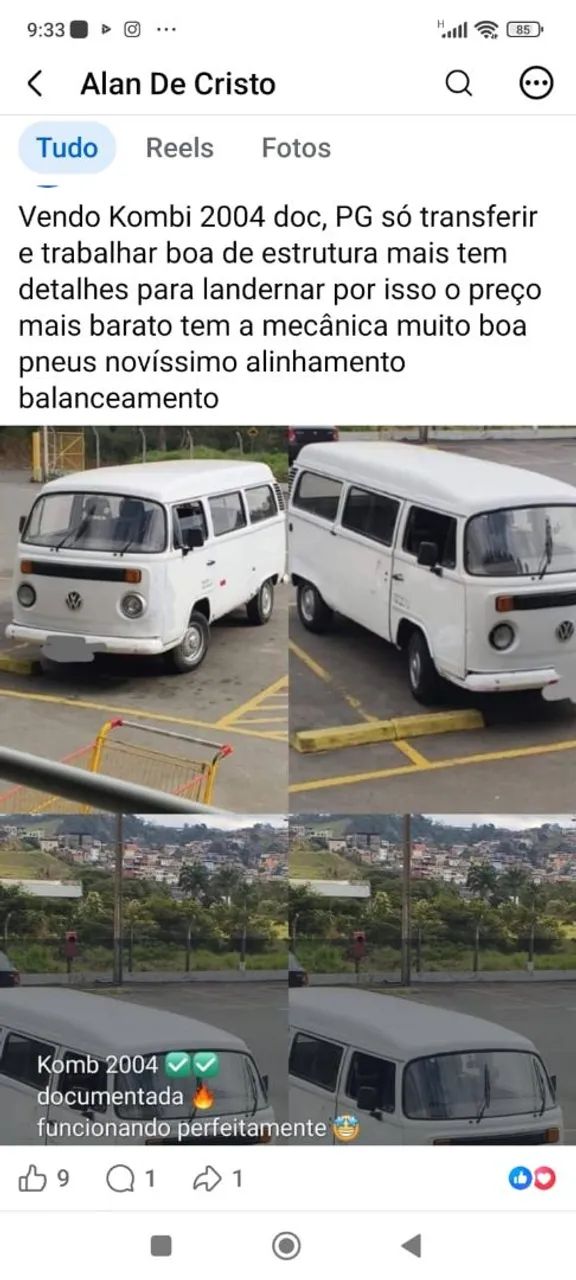 Volkswagen Kombi Kombi Escolar 1.6 MPi 2004