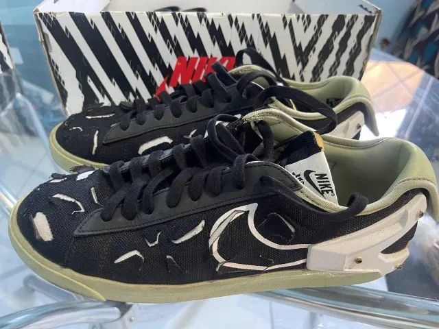 Acronym x Nike Blazer Low - Black Olive Aura