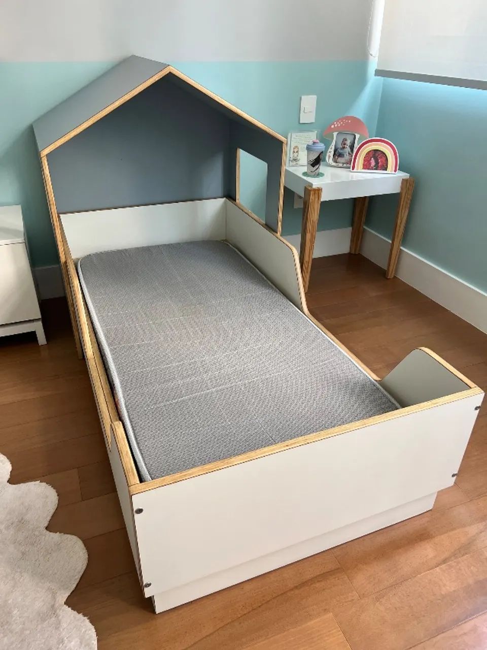 Mini Cama Casinha com Colchão - Foto 3