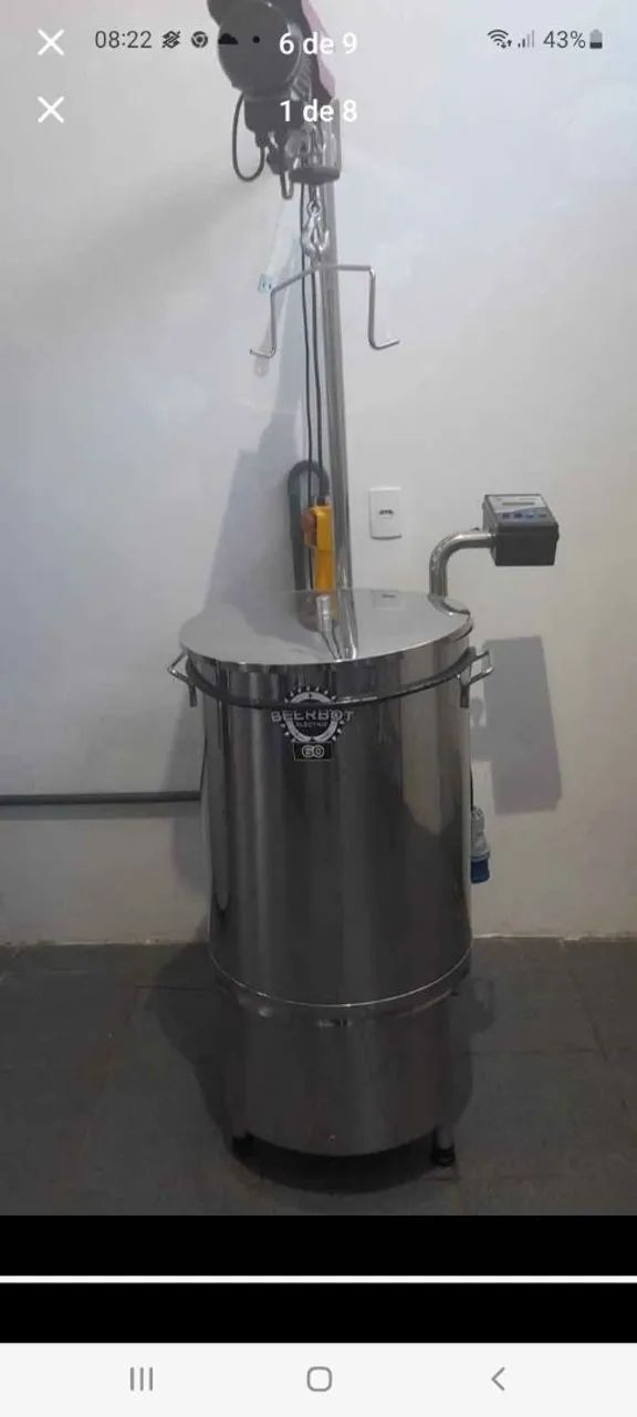 Cozinha cervejeira Single Vessel Elétrica 
