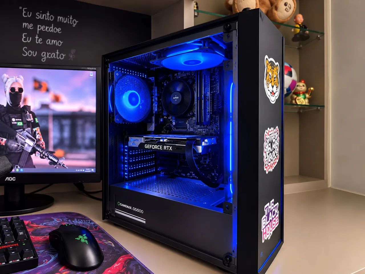 PC GAMER COMPLETO + 2 MONITORES - Foto 2