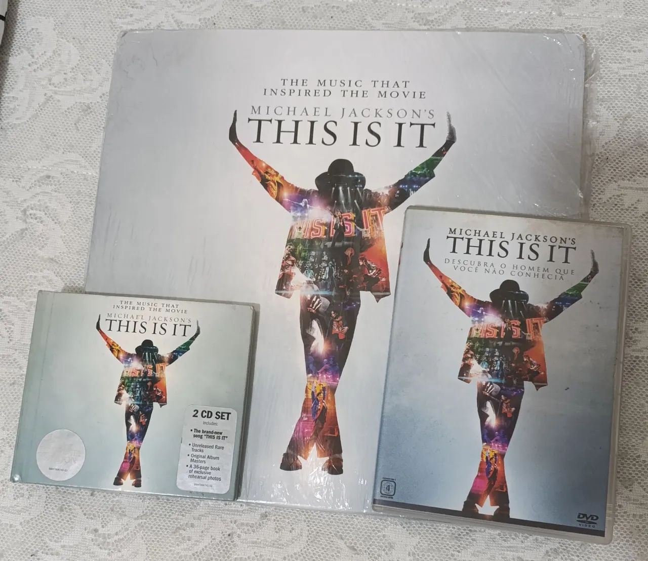 Kit Michael Jackson This Is It (LP/CD/DVD)