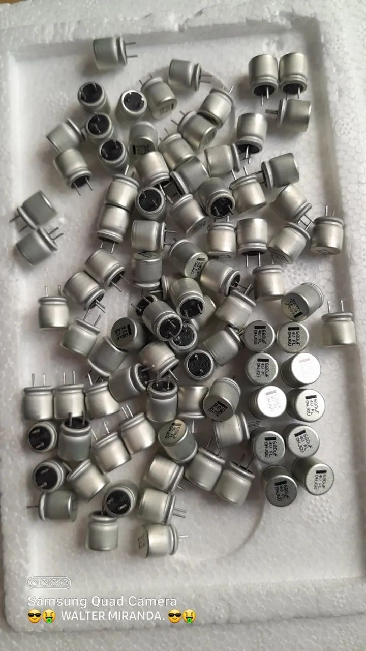 Capacitor Sólido * Novos Placa Mãe PAC 10 Un. Retirar 29,99 PIX.