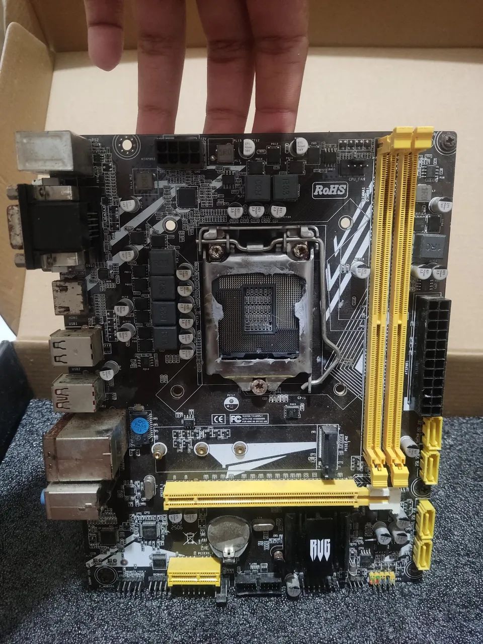 Placa Mãe Lga1151 Chipset H310 I3/i5/i7 Ddr4 - Foto 2
