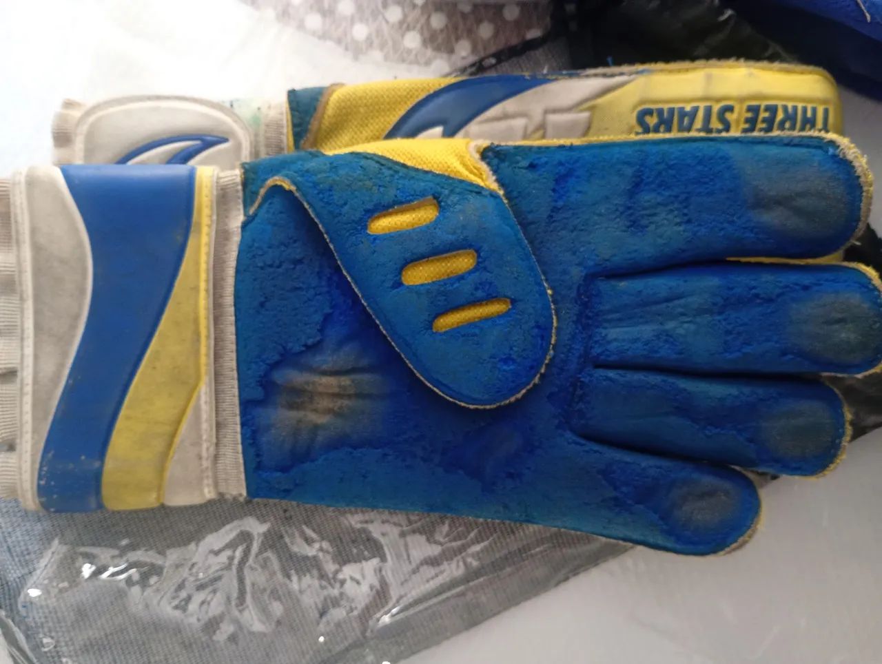 Luvas de goleiro three stars - Foto 5