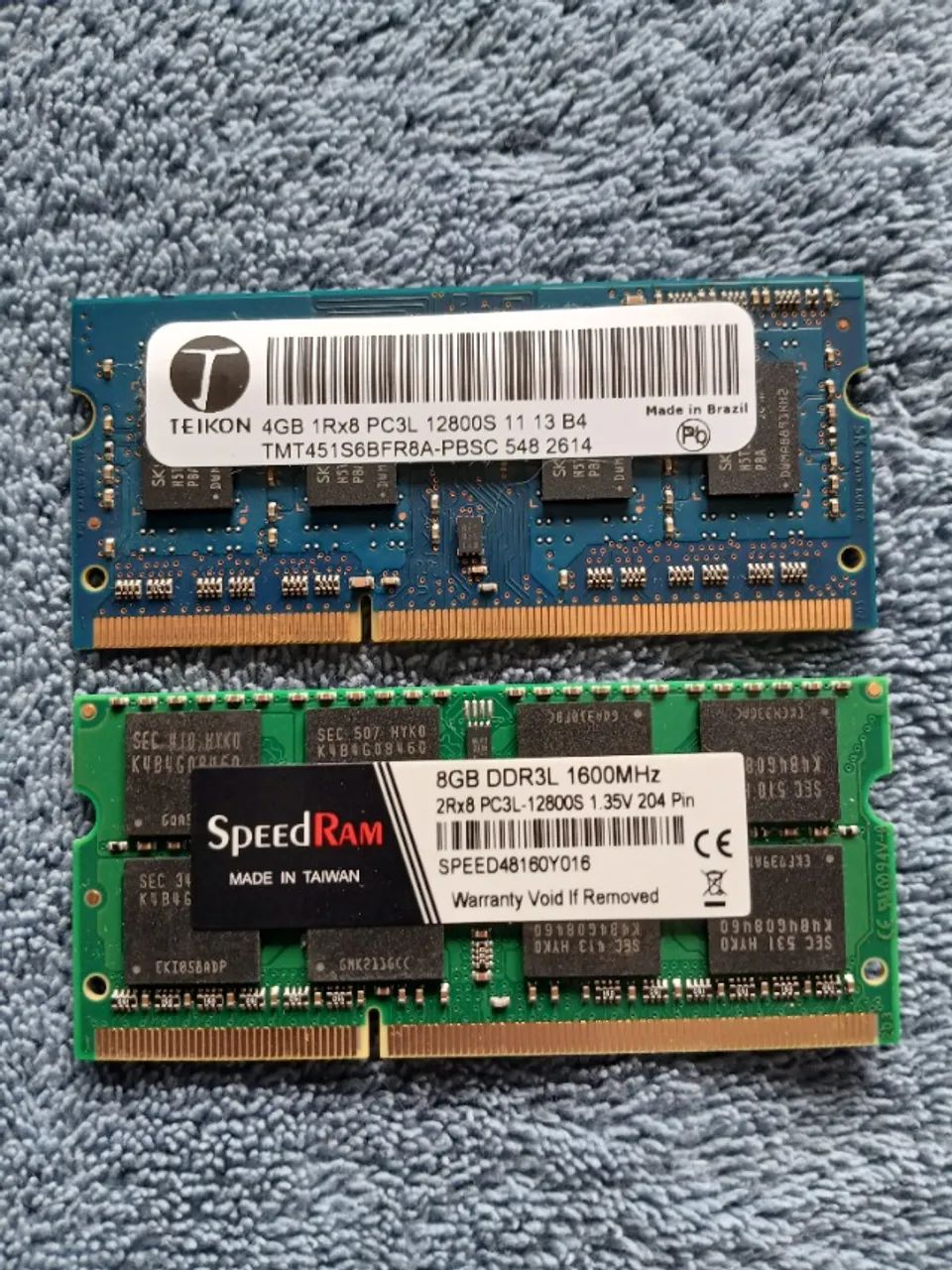 KIT Memória DDR3 para notebook (8 e 4 gb) - Foto 2