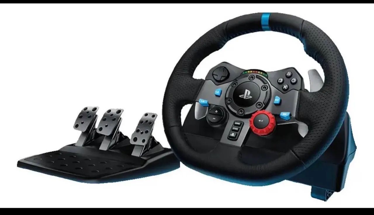 Direção ps5 G29 driving force semi nova  - Foto 5