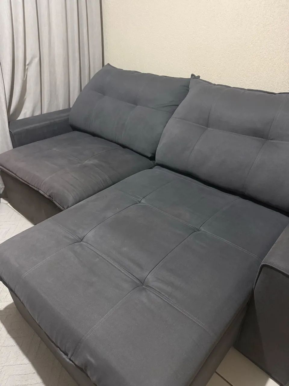 Sofá cinza 2,5  - Foto 3