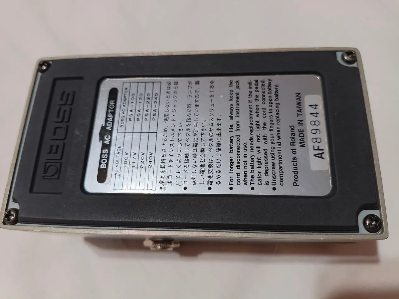 Pedal Boss Hyper Fuzz raridade!!!!!!! - Foto 3