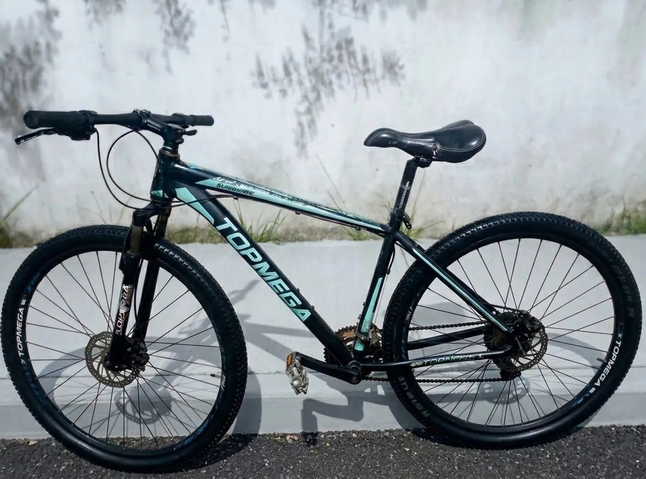Bicicleta Aro 29 - Quadro de Alumínio e Freio a Disco