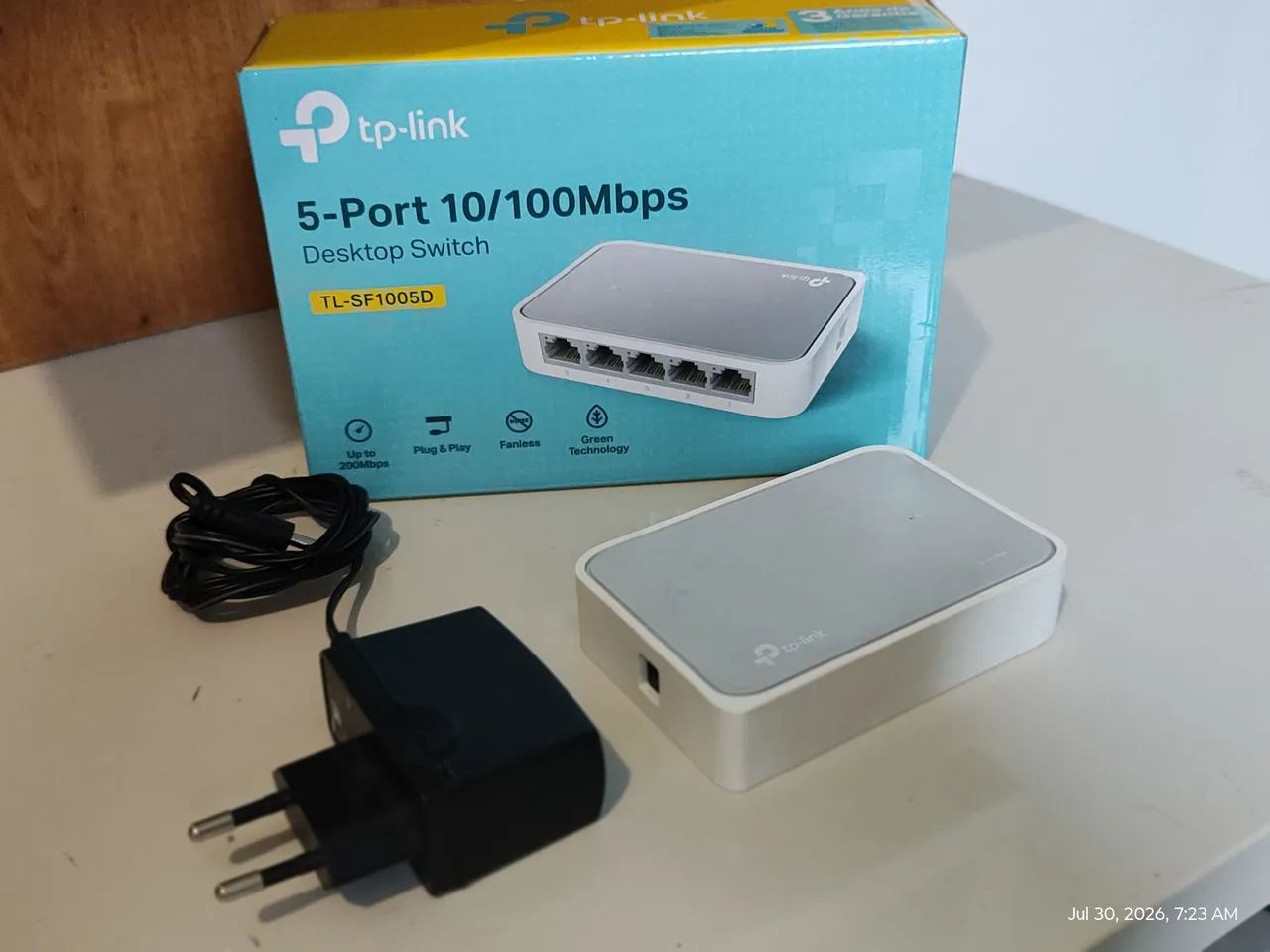 Switch 5 portas 10/100MBPS TP-Link TL-SF1005D