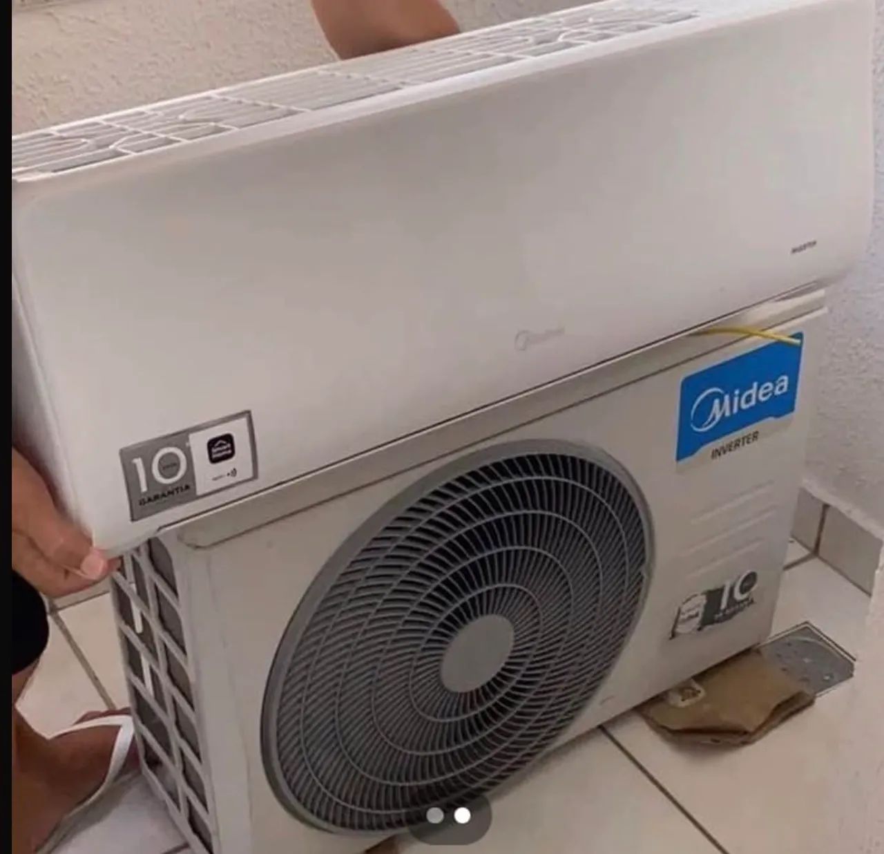 Vendo ar condicionado Midea - Foto 2