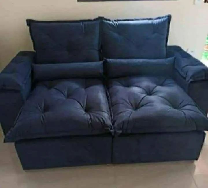 PROMOÇÃO SOFÁ RETRATIL RECLINAVEL TUNISIA 2 MODULOS 