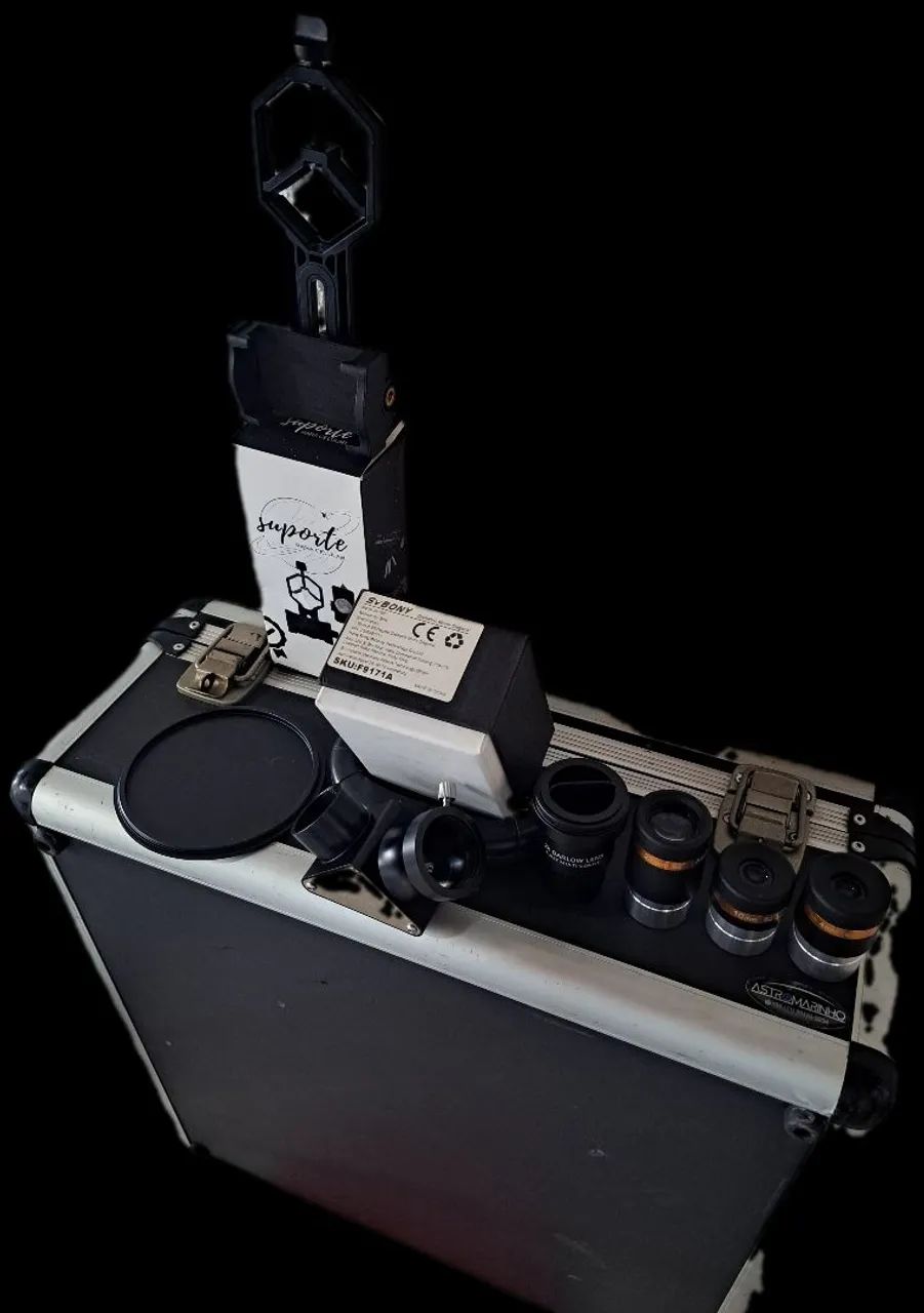 telescópio Sky-Watcher AZ-GTI + cunha + Tripé e hard case - Foto 4