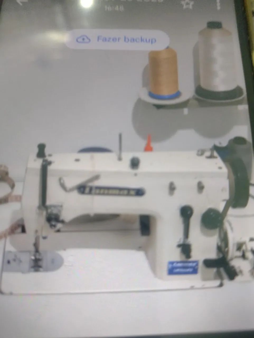 Vendo máquina teta Zig zag semi industrial Lanmax