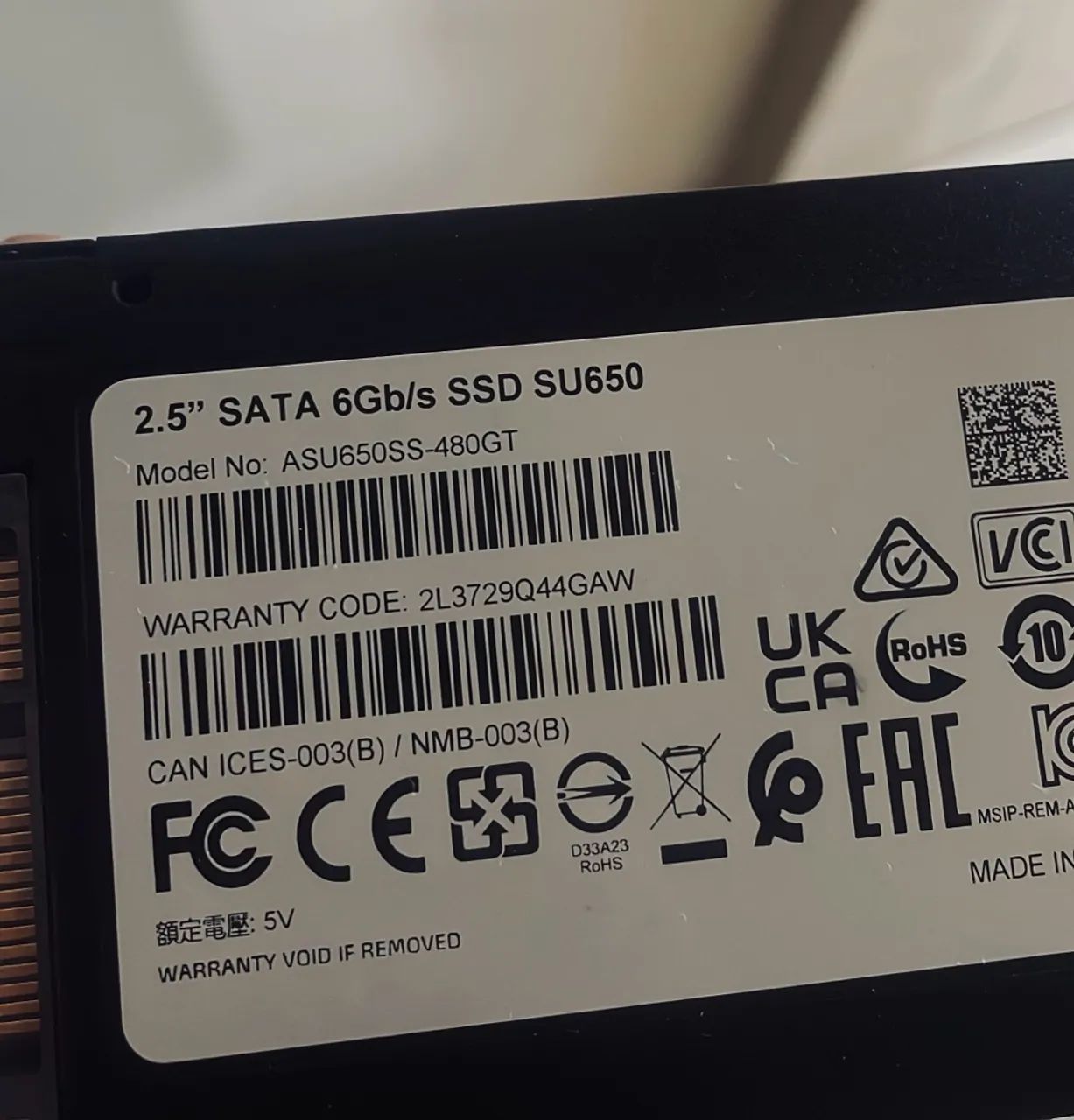 SSD 480GB 100% Funcionando 