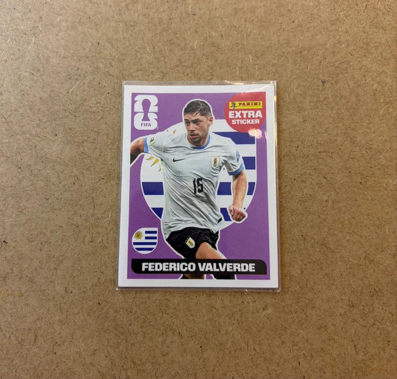 Figurinha Legend Valverde Lilás 