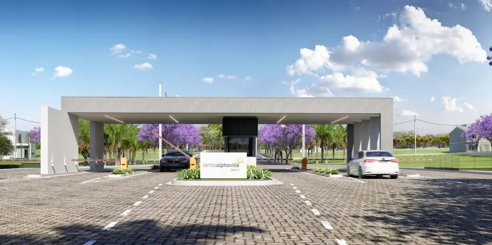 Lote Esquina - Terras 5 - 351m² - Cidade Alpha - Próximo a praça - Foto 5