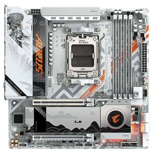 Placa mãe B850M Aorus Elite WiFi7 ICE-P - Foto 2