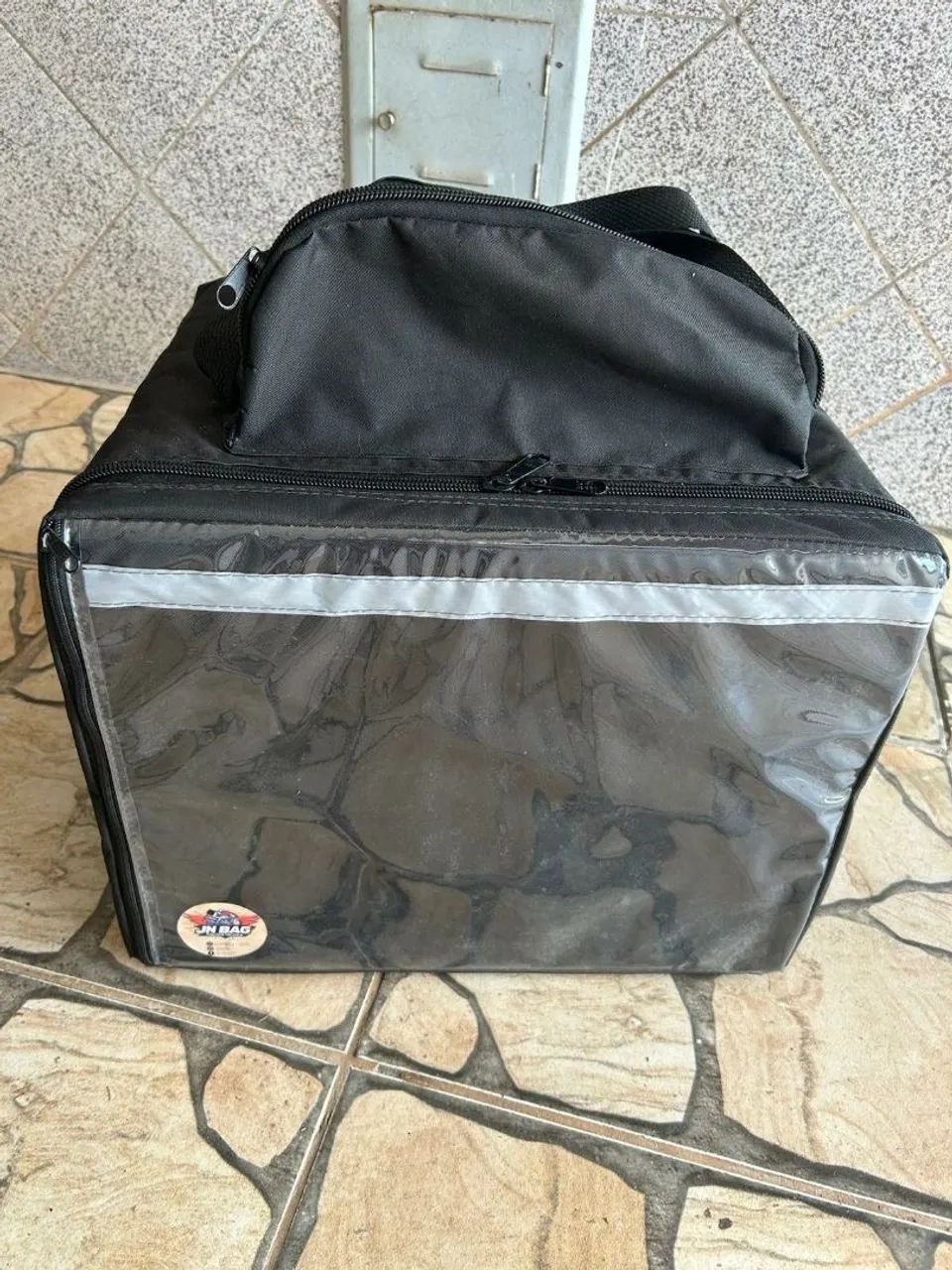 Bag pra moto,usada somente 1 vez com isopor laminado 