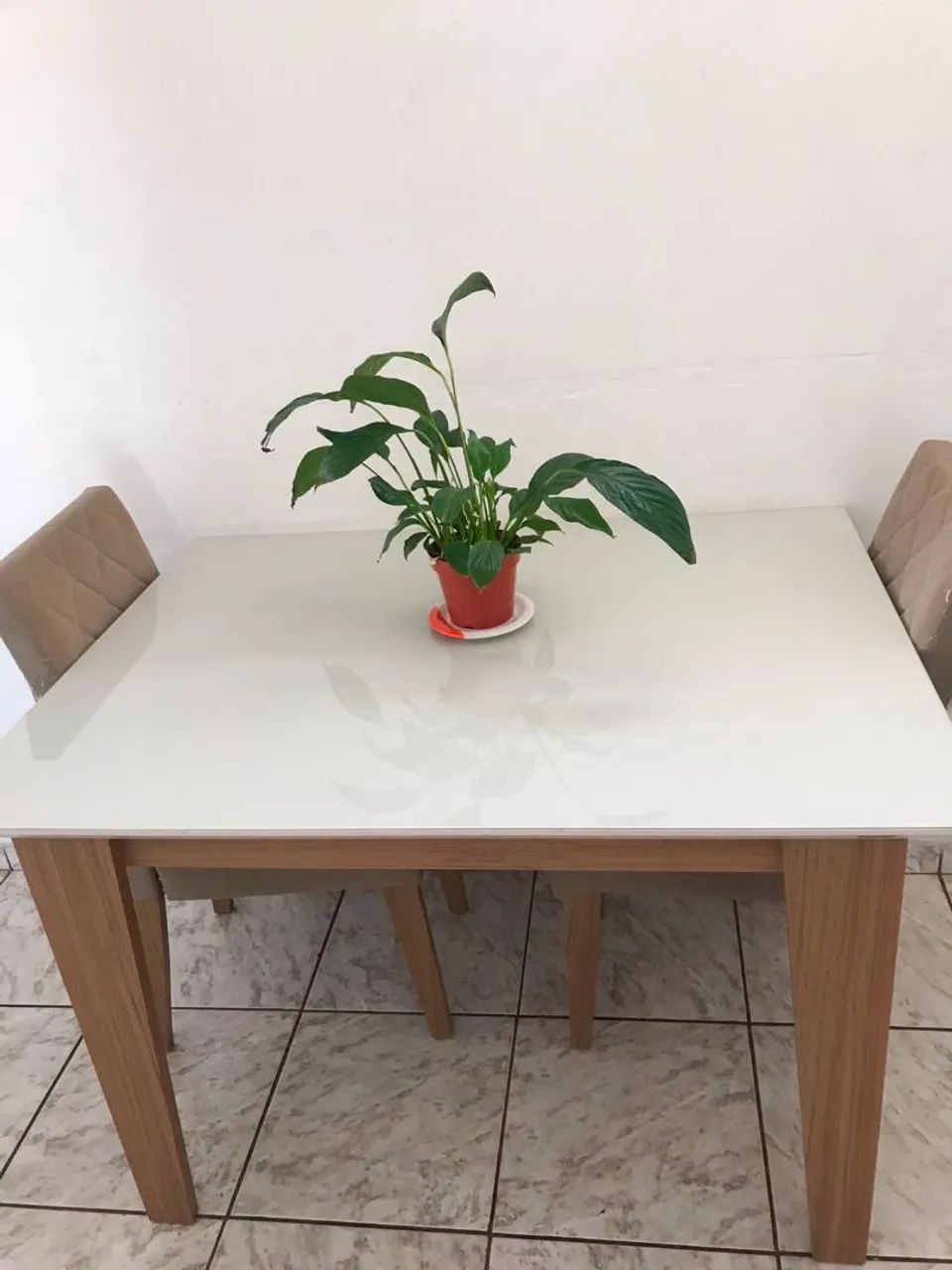Mesa de Jantar Poliman, 4 Lugares , em perfeito estado  - Foto 2