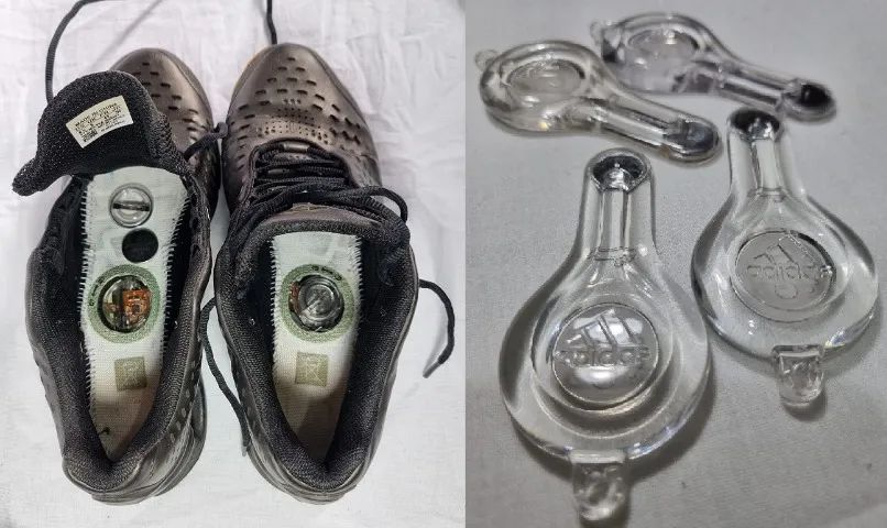 Tênis Adidas A1 com microprocessador eletrônico 'The shoes that can think'